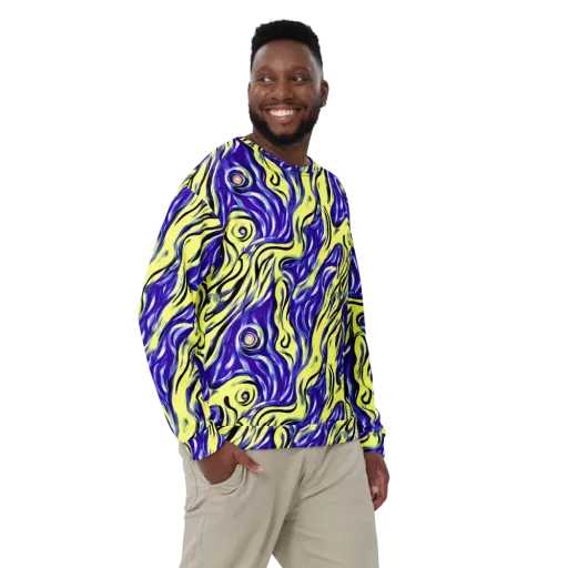 Royal Riptide on a Sweatshirt