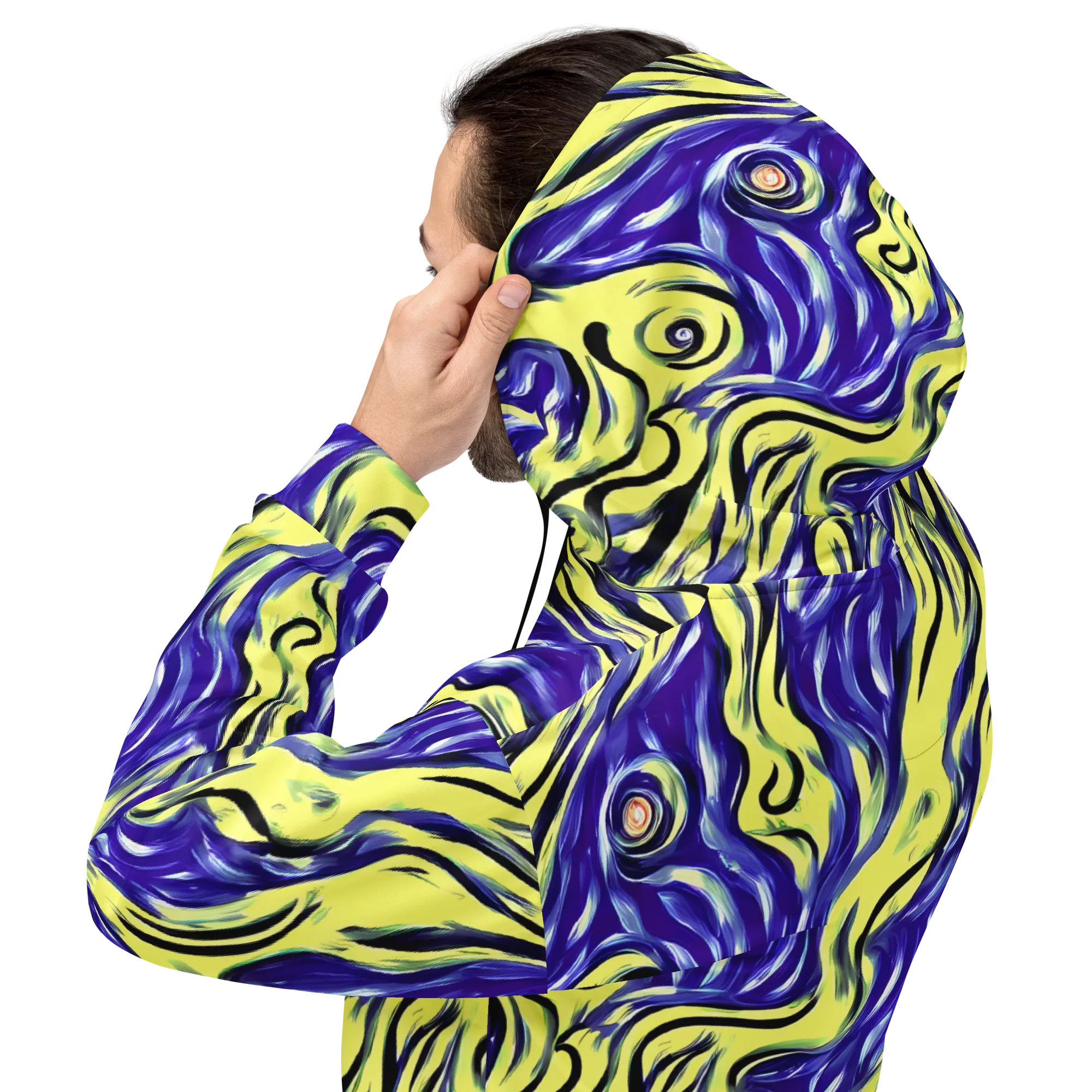 Royal Riptide on Hoodie — Back