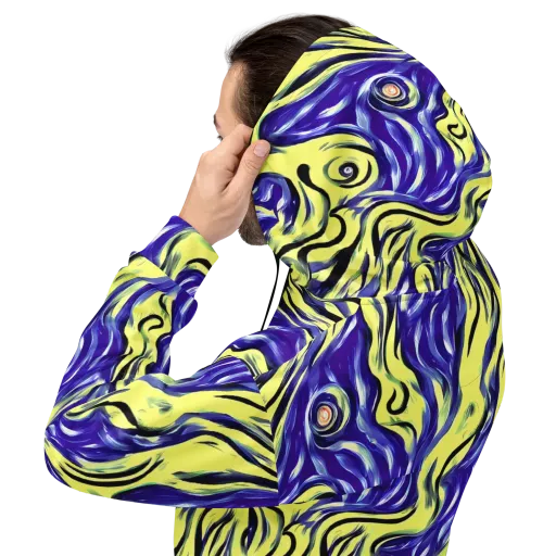 Royal Riptide on a Hoodie