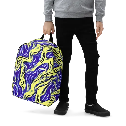 Royal Riptide on a Minimalist Backpack