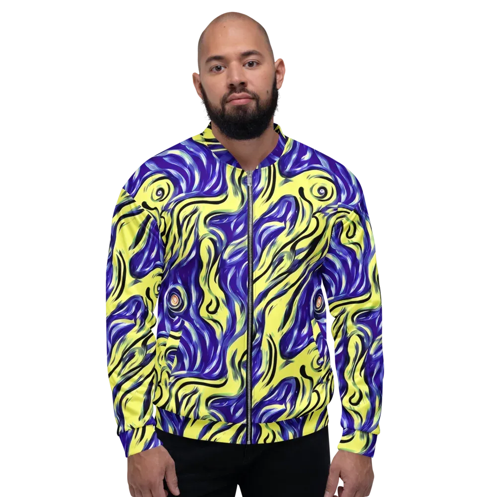 Royal Riptide on Bomber Jacket — Front