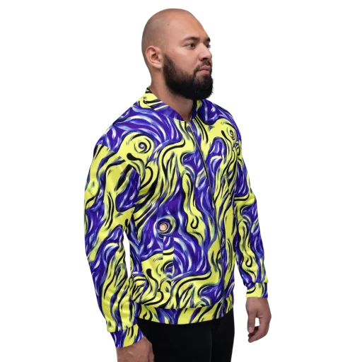 Royal Riptide on a Bomber Jacket