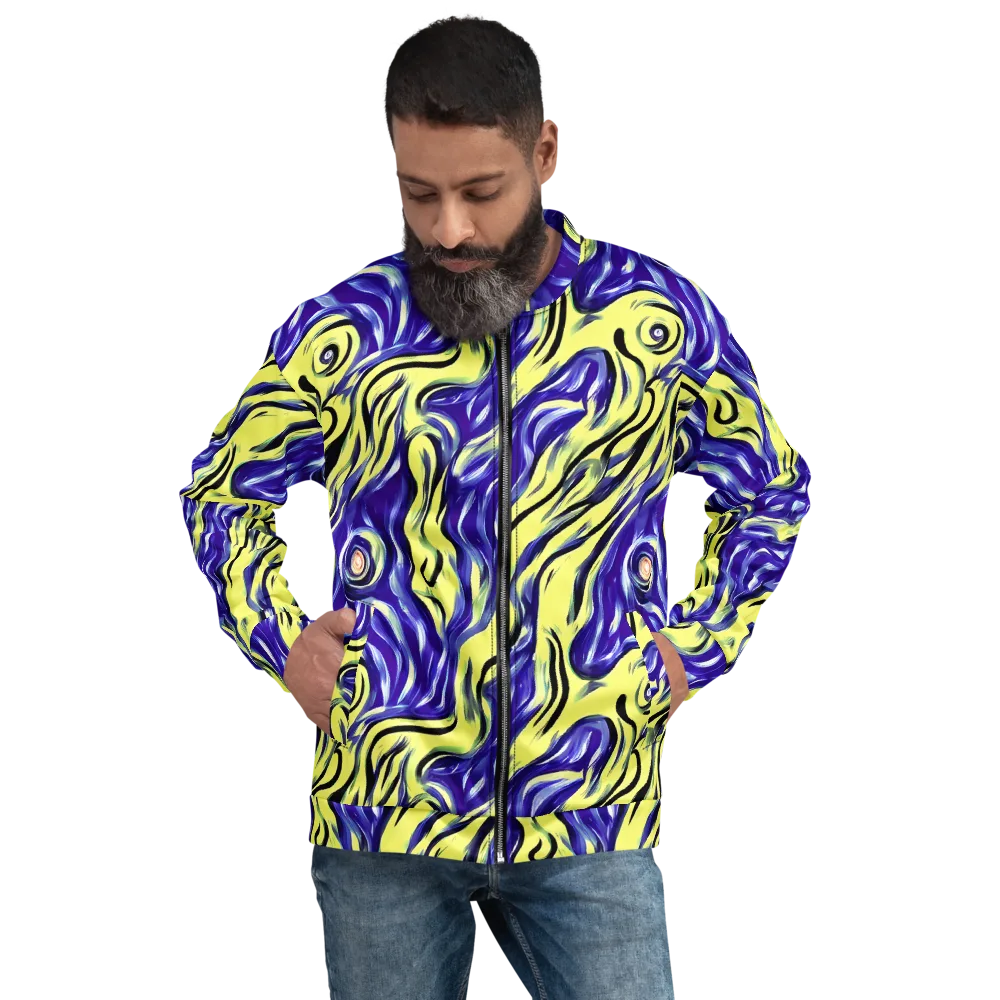 Royal Riptide on Bomber Jacket — Front