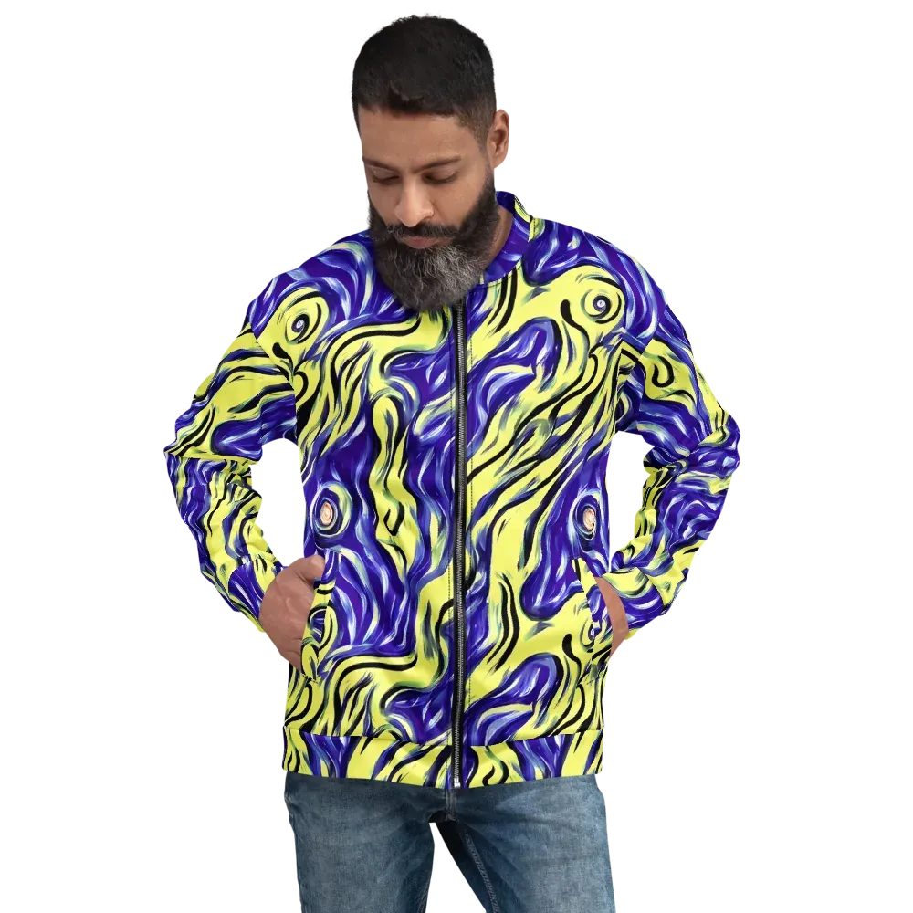 Royal Riptide on Bomber Jacket — Front