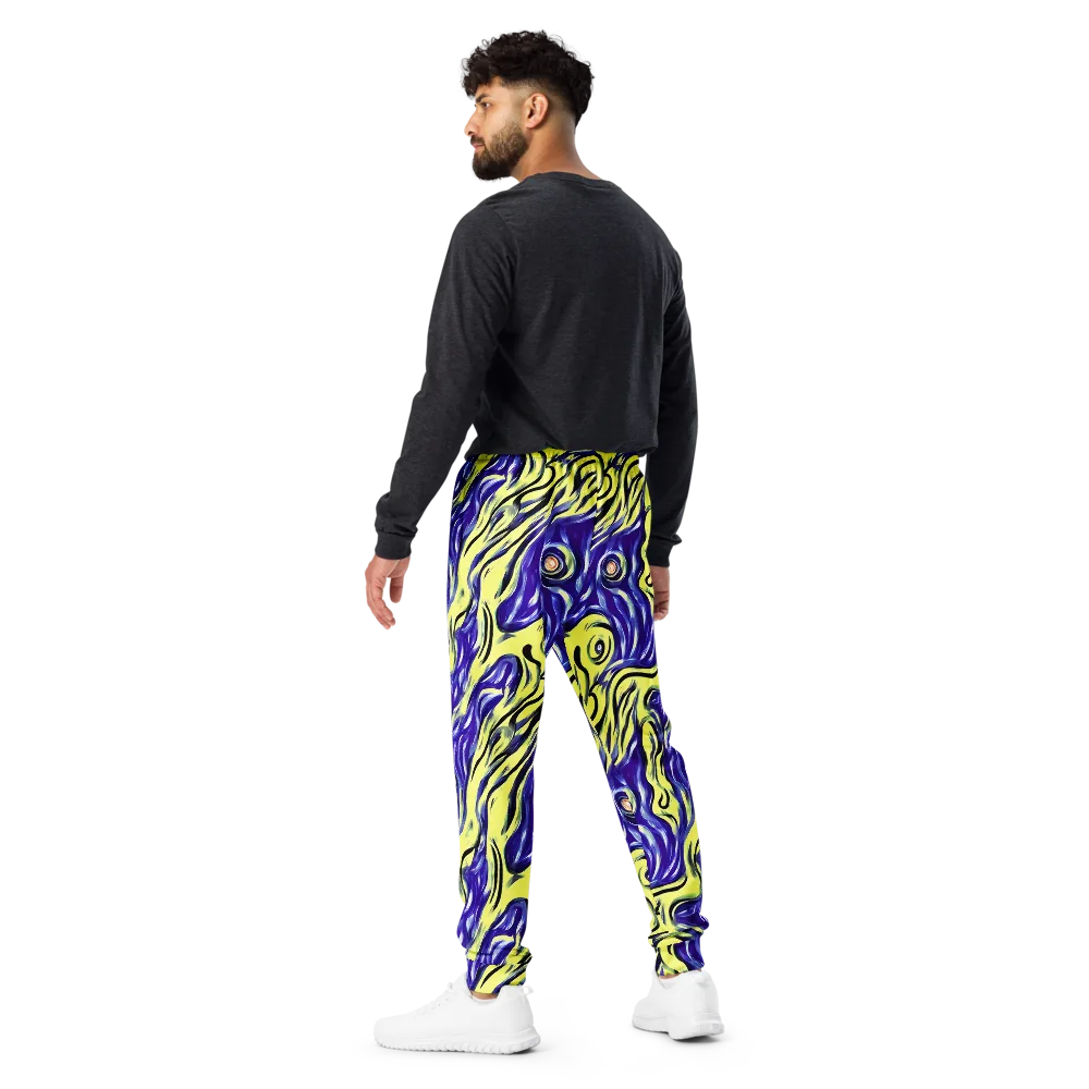 Royal Riptide on Men's Joggers — Back