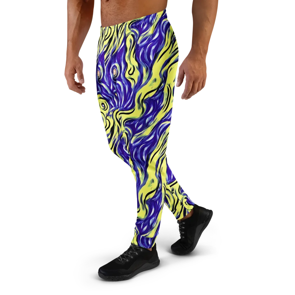 Royal Riptide on Men's Joggers — Left