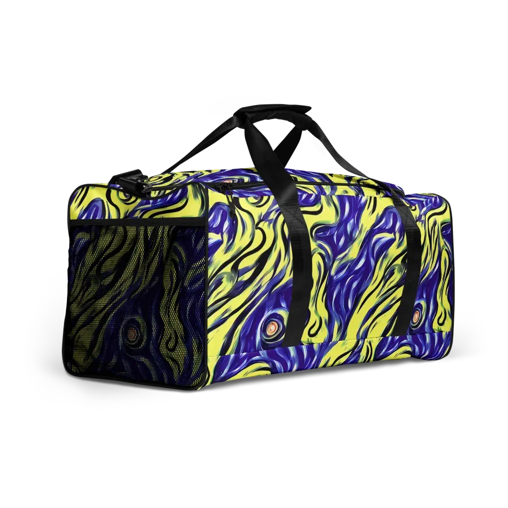 Royal Riptide on Duffle Bag — Right Front