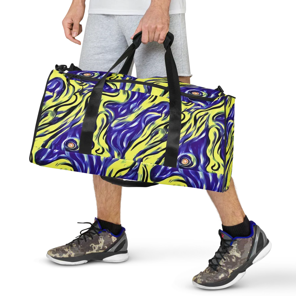Royal Riptide on Duffle Bag — Front