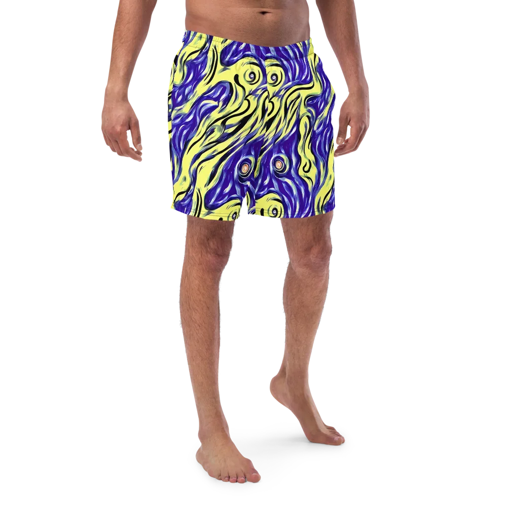 Royal Riptide on Swim Trunks — Front