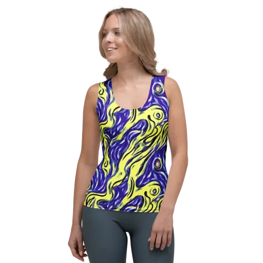 Royal Riptide on a Women's Tank Top