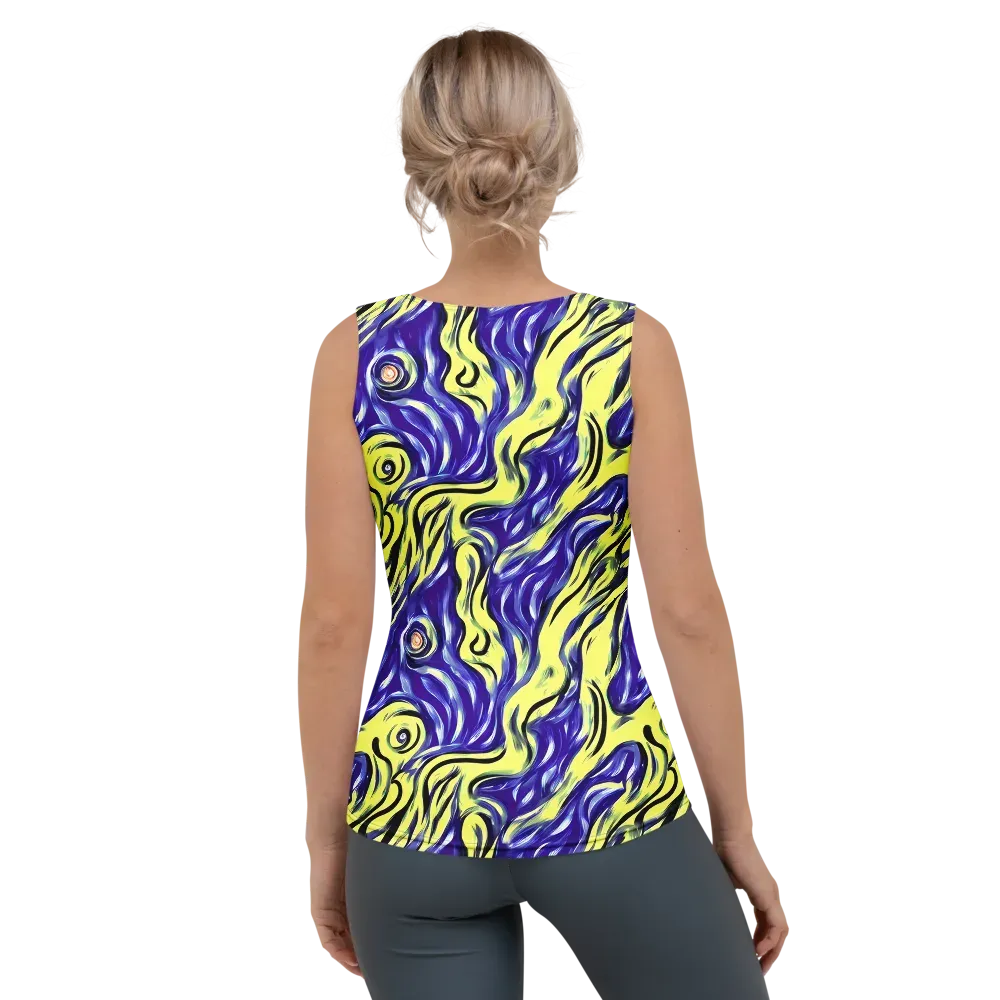Royal Riptide on Women's Tank Top — Back