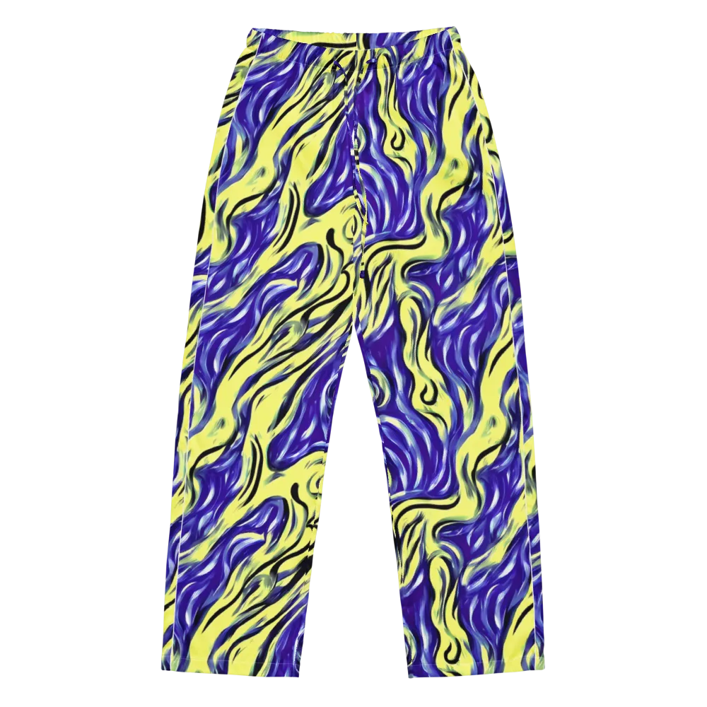 Royal Riptide on Women's Pajama Pants — Front
