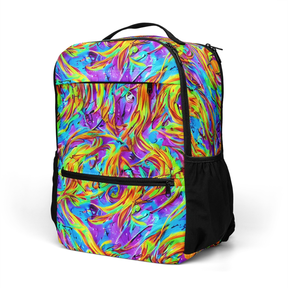 Prismquake on Utility Backpack — Left Front
