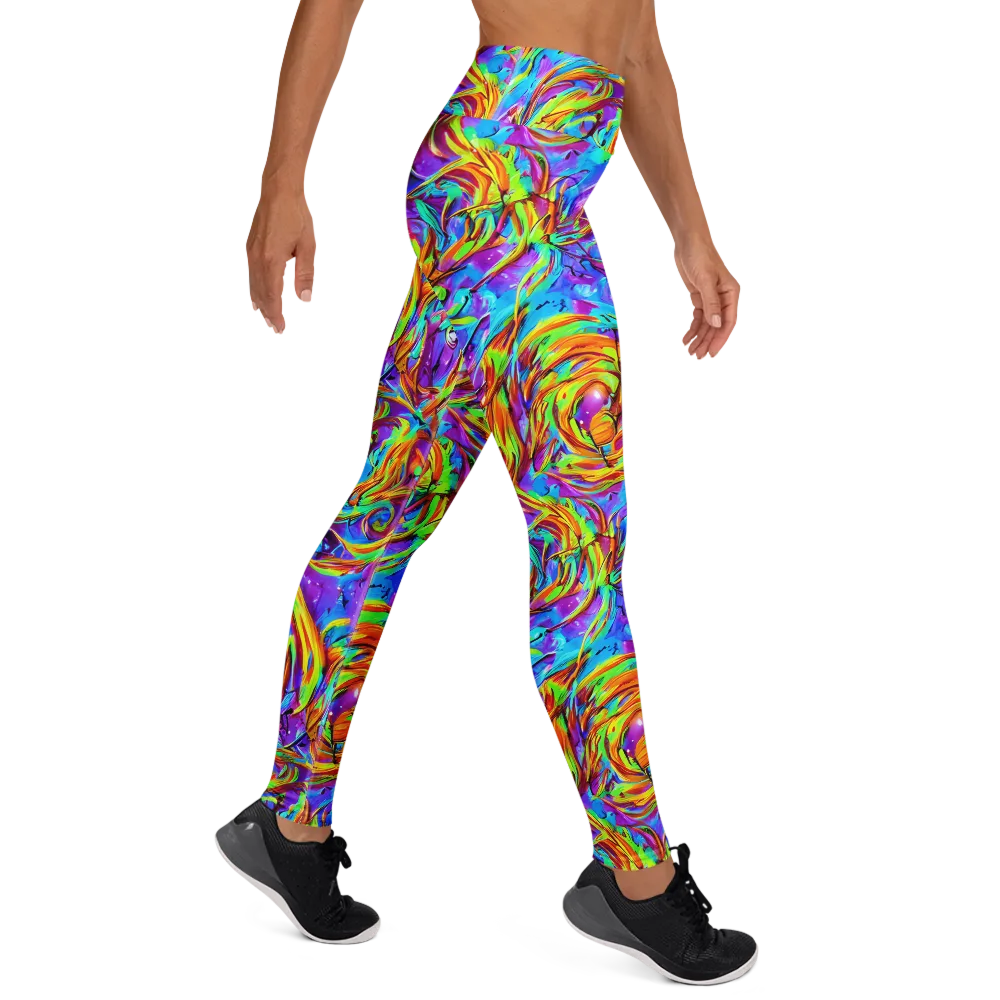 Prismquake on Yoga Leggings — Right