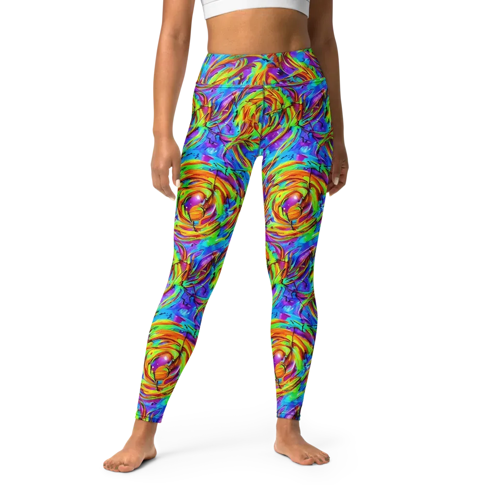 Prismquake on Yoga Leggings — Front