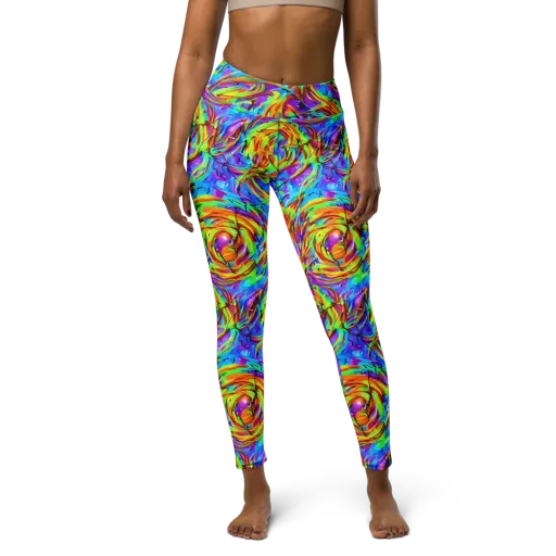 Prismquake on a Yoga Leggings