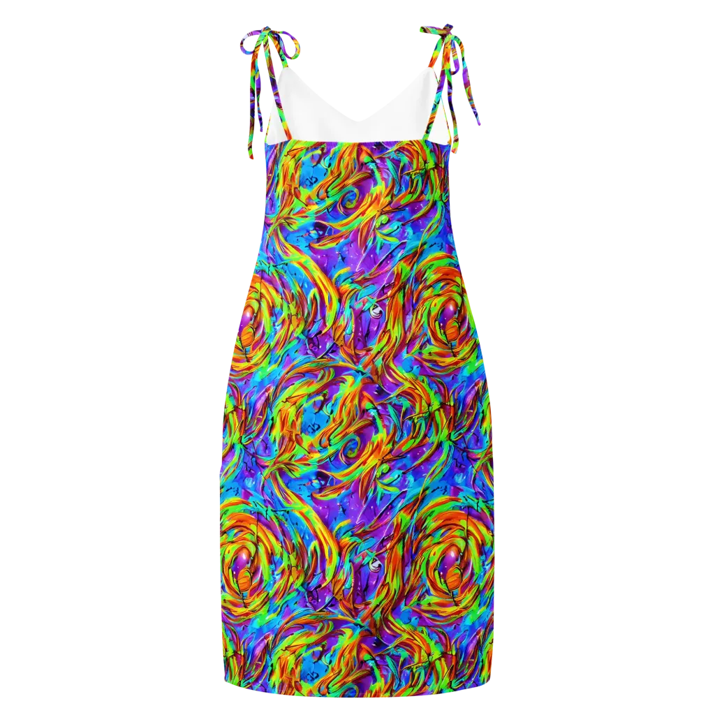 Prismquake on Slip Dress — Back