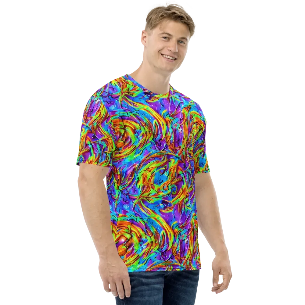 Prismquake on Men's Crew Neck T-Shirt — Right