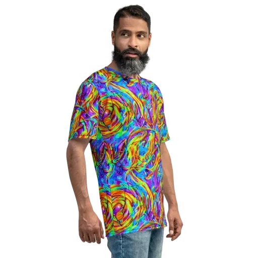 Prismquake on a Men's Crew Neck T-Shirt
