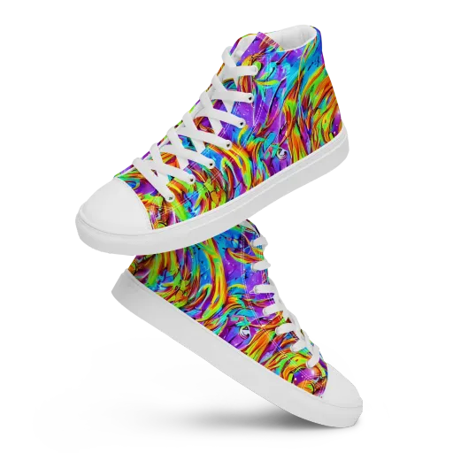 Prismquake on a Women's High Top Canvas Shoes