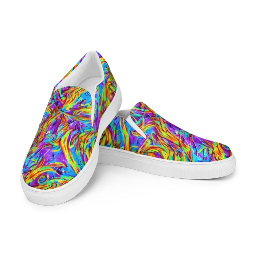 Prismquake on a Men's Slip-On Canvas Shoes