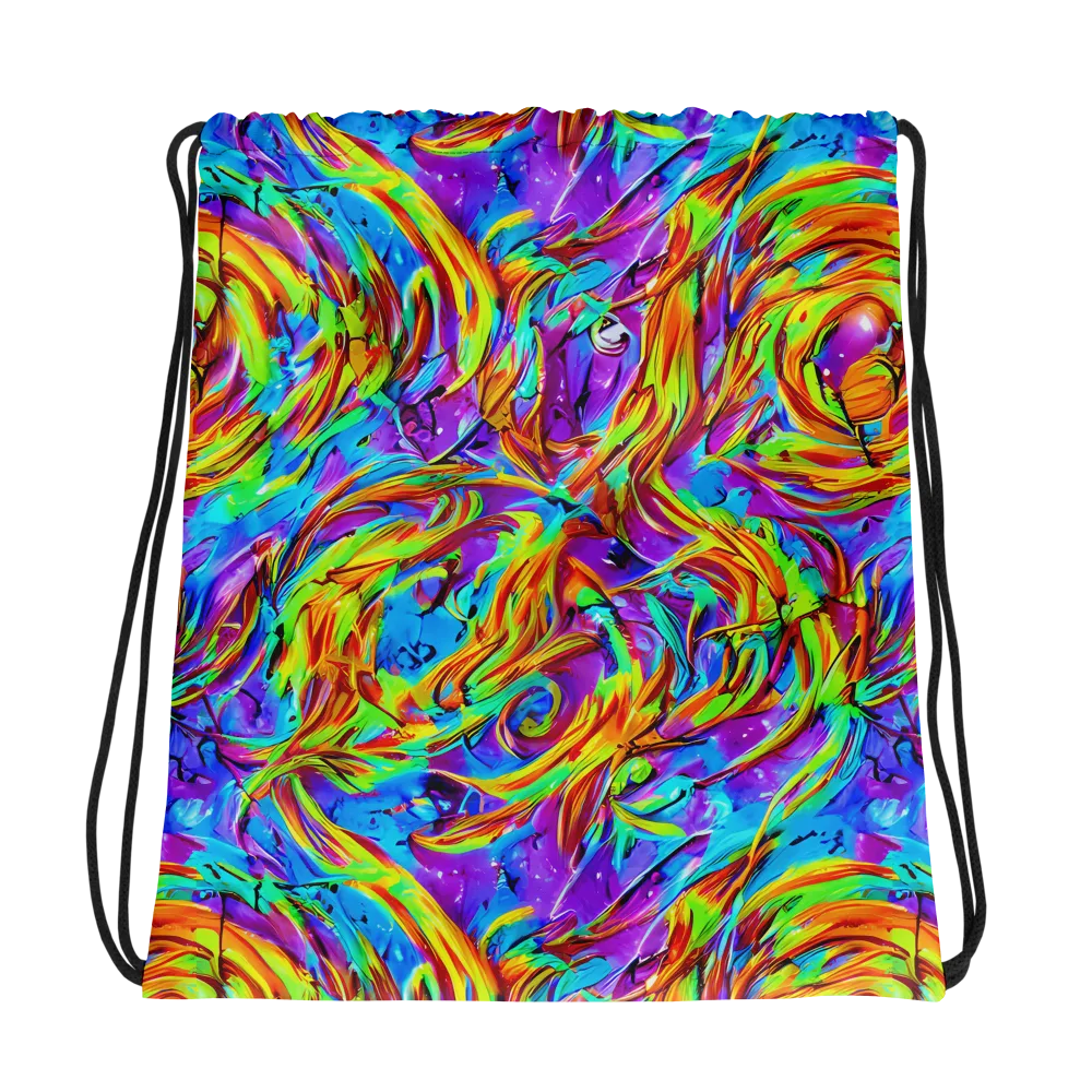 Prismquake on Drawstring Bag — Photo