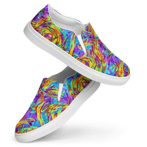 Prismquake on a Women's Slip-On Canvas Shoes