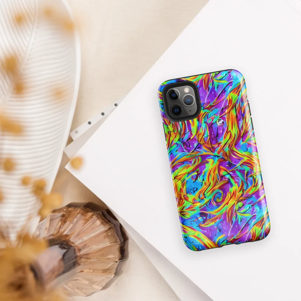 Prismquake on Tough Case for iPhone® — Front