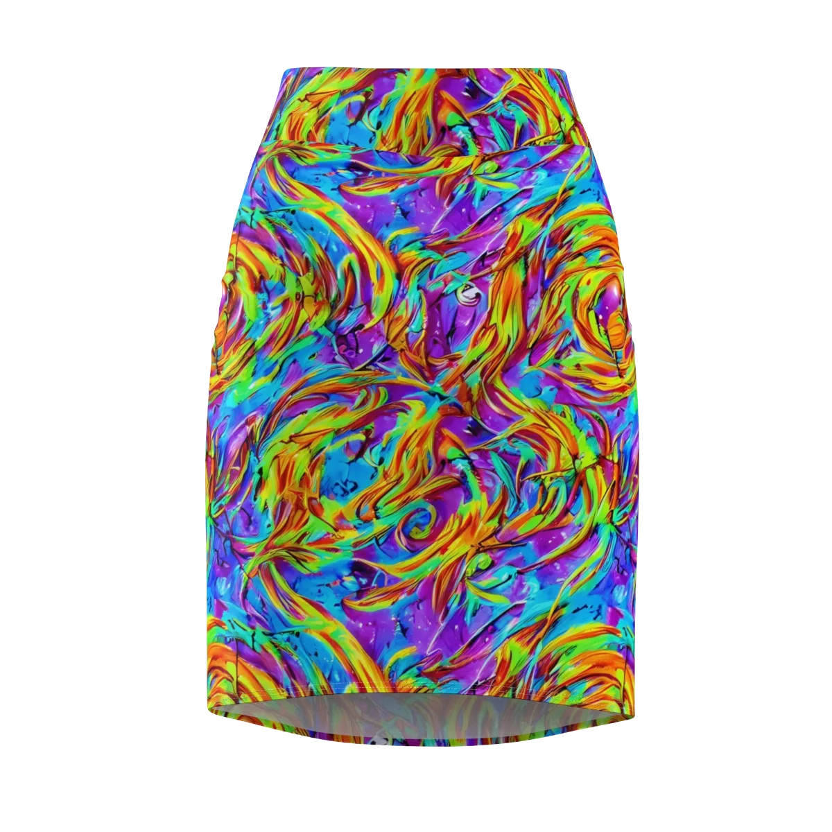 Prismquake on Pencil Skirt — Front