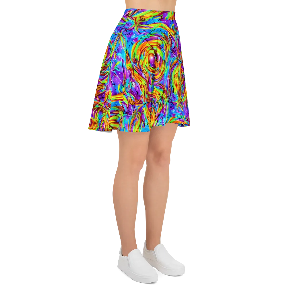 Prismquake on Skater Skirt — Right