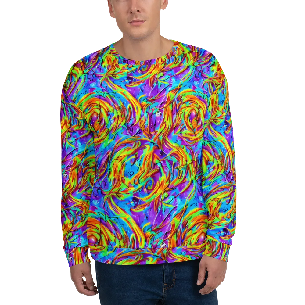 Prismquake on Sweatshirt — Front