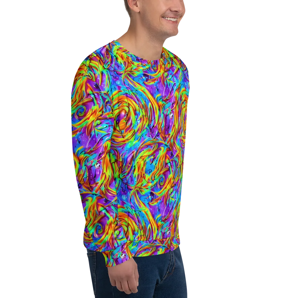Prismquake on Sweatshirt — Right Front