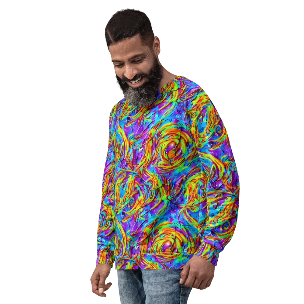 Prismquake on Sweatshirt — Left Front