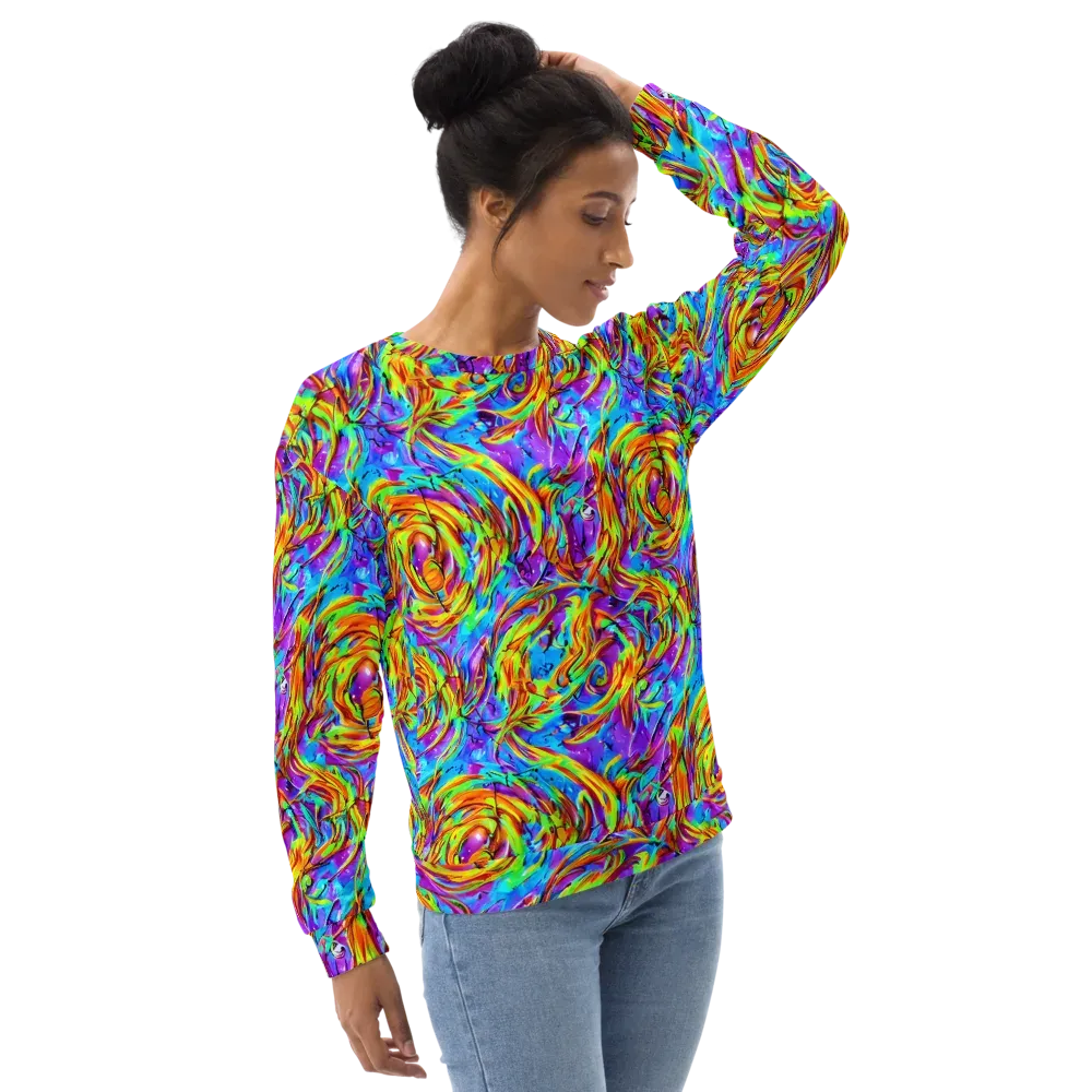 Prismquake on Sweatshirt — Right Front