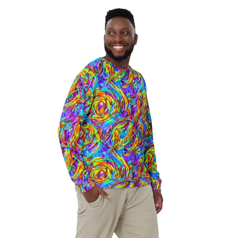 Prismquake on Sweatshirt — Front