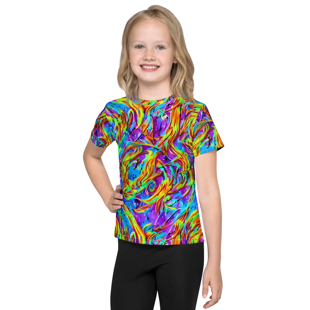 Prismquake on Kids Crew Neck T-Shirt — Front