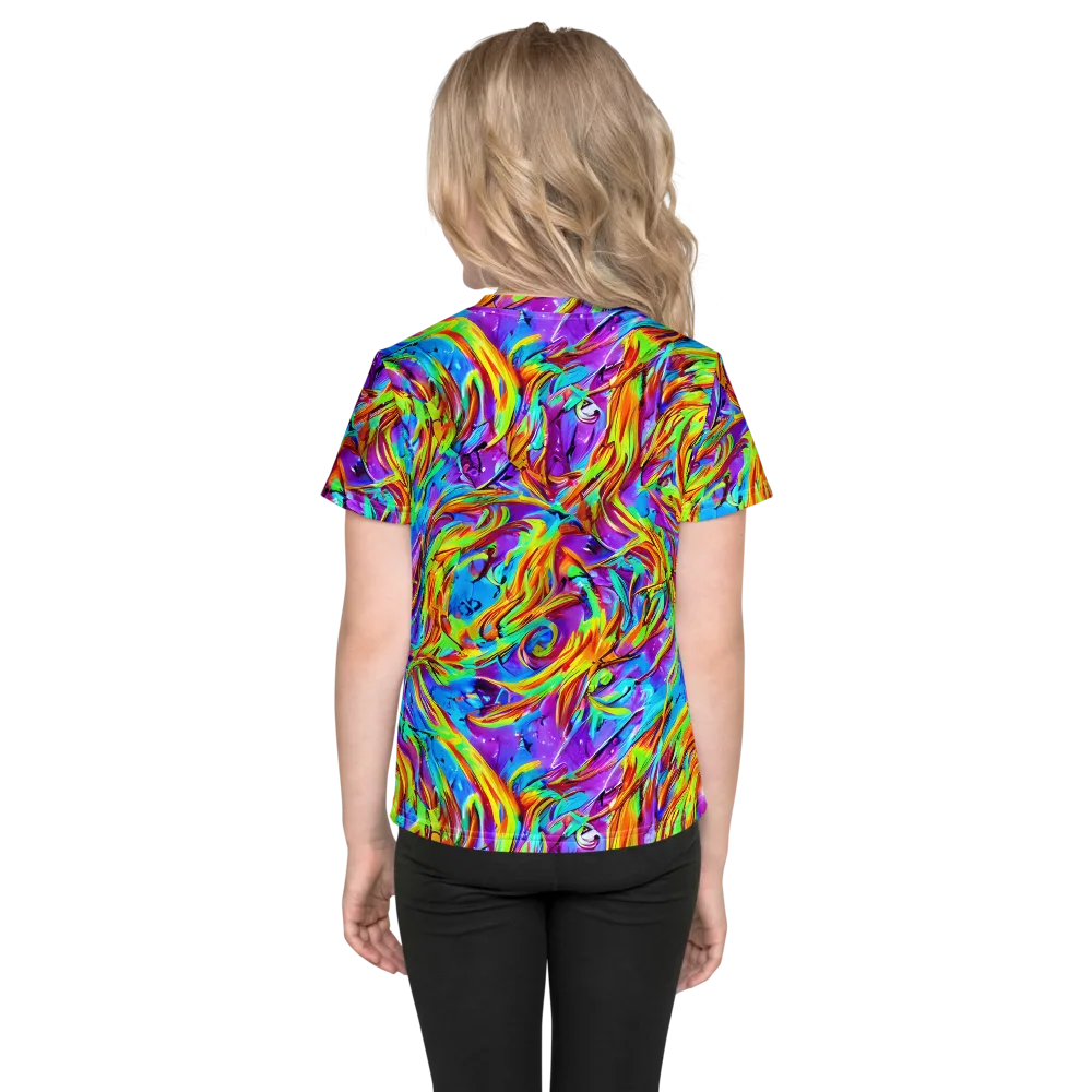 Prismquake on Kids Crew Neck T-Shirt — Back