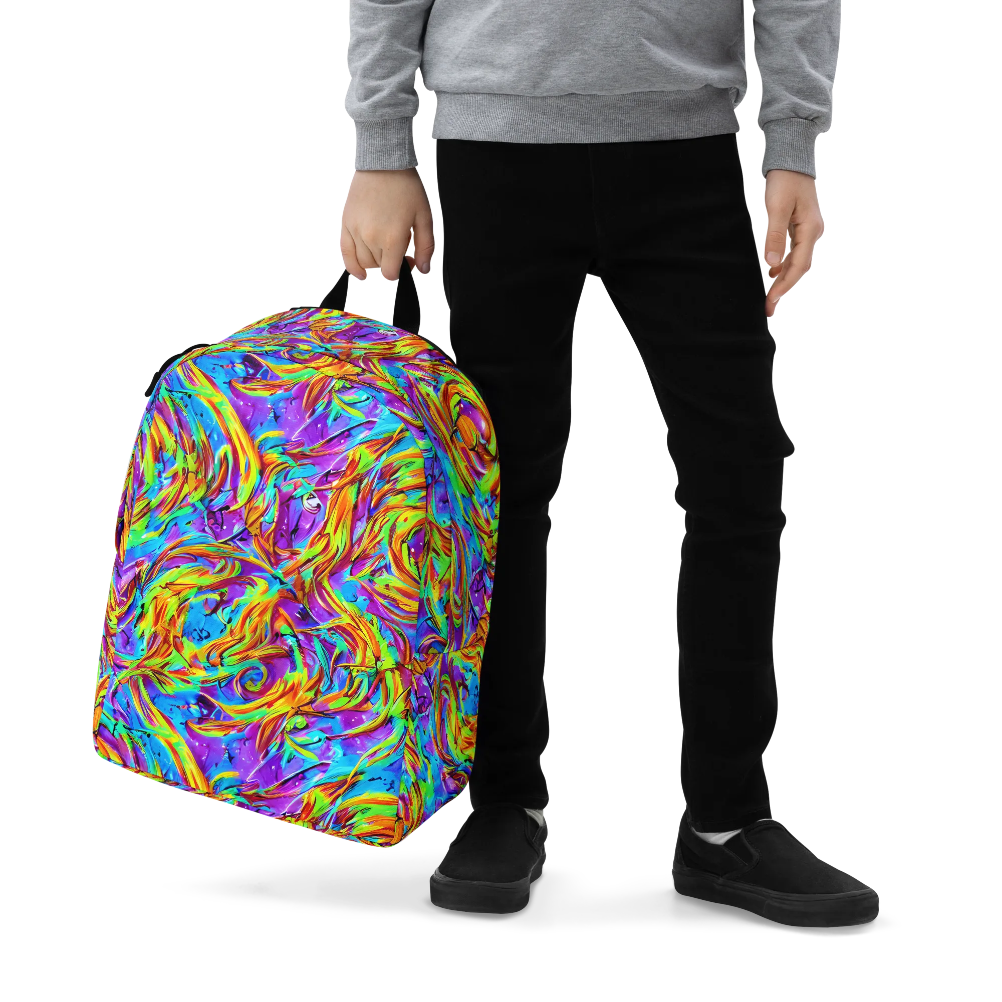 Prismquake on Minimalist Backpack — Zoomed-in