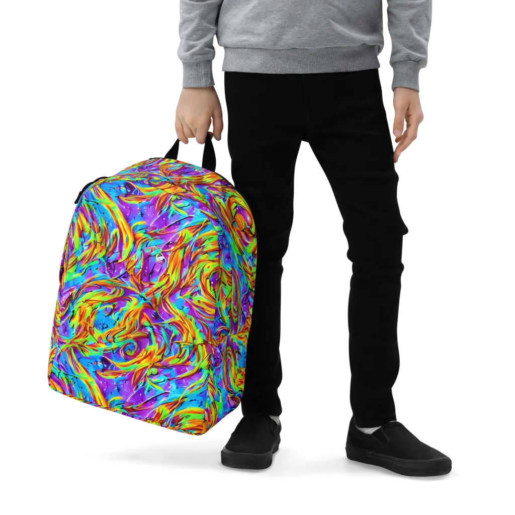 Prismquake on Minimalist Backpack — Zoomed-in