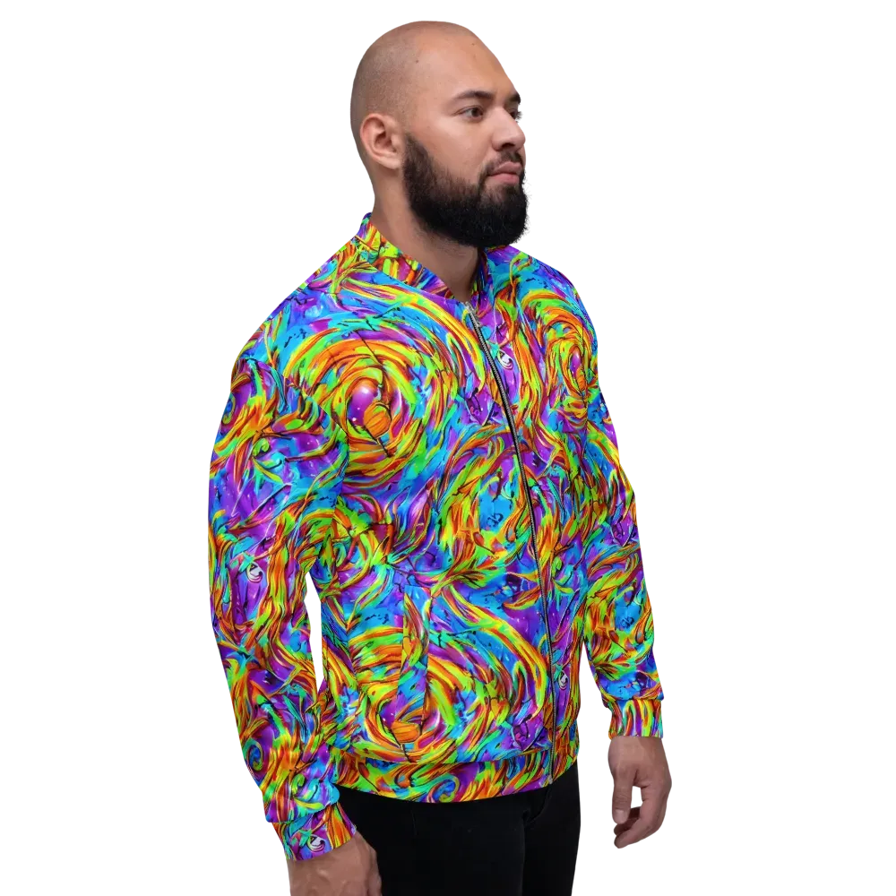 Prismquake on Bomber Jacket — Right