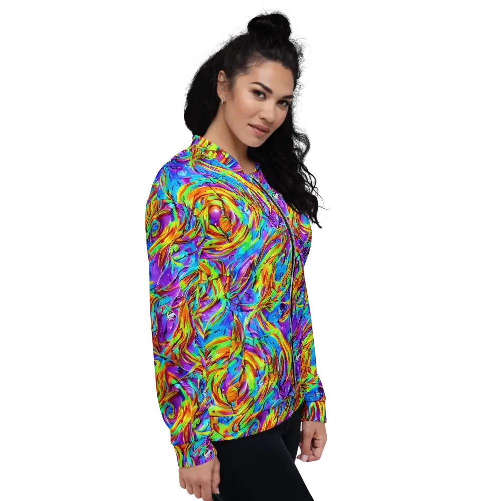 Prismquake on Bomber Jacket — Right