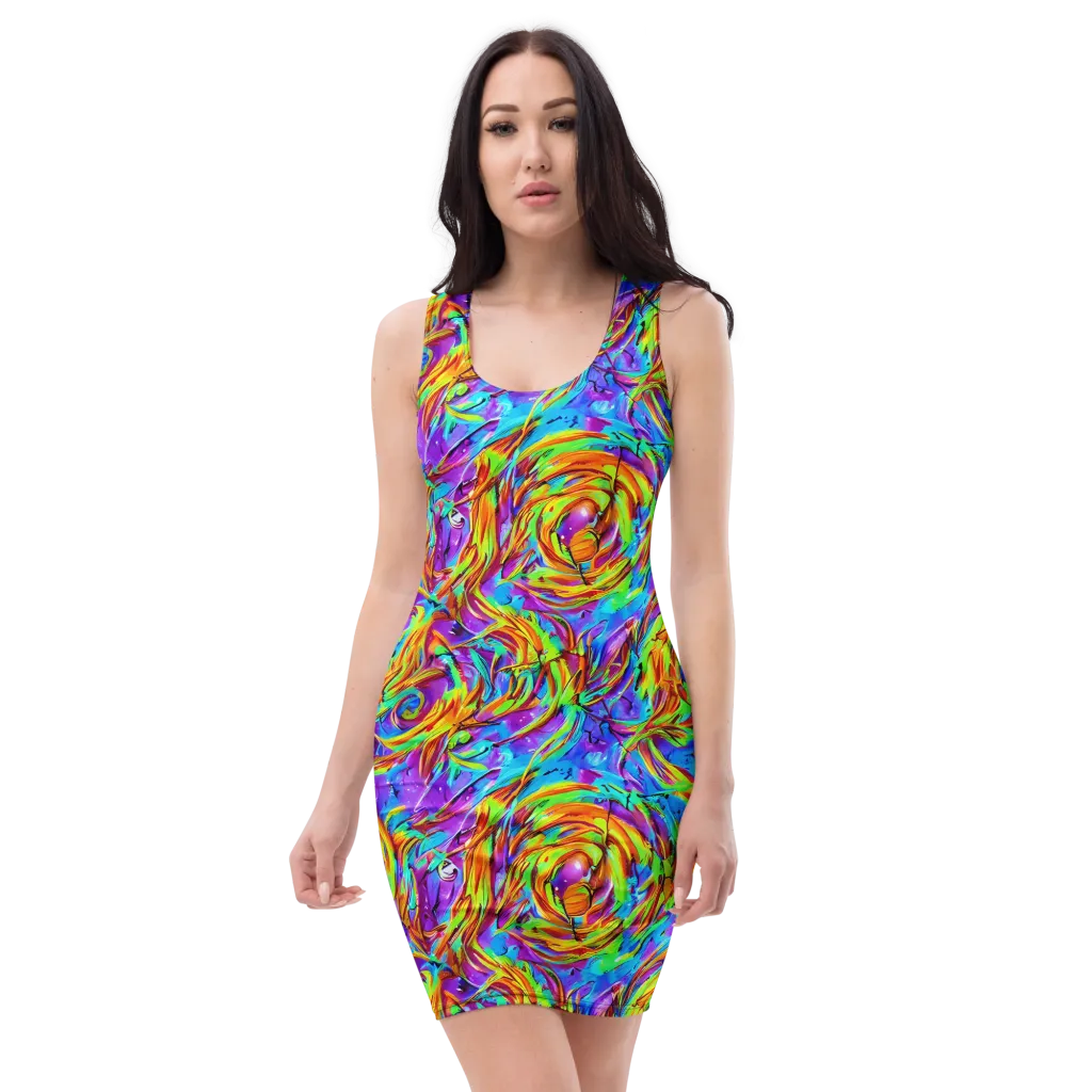 Prismquake on Bodycon Dress — Front