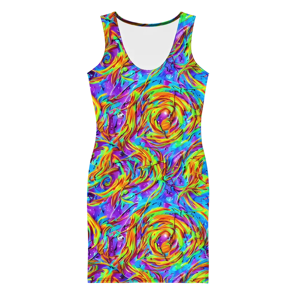 Prismquake on Bodycon Dress — Front
