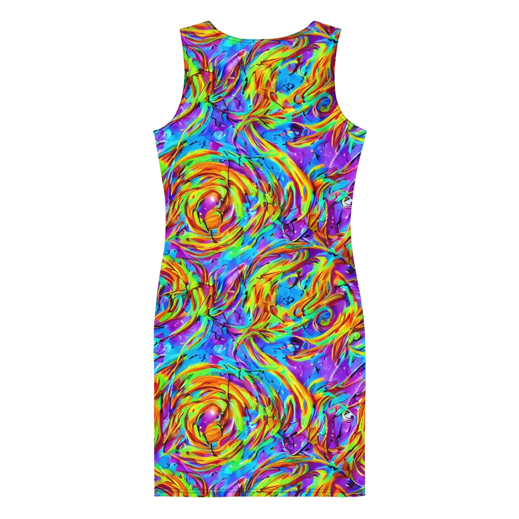 Prismquake on Bodycon Dress — Back