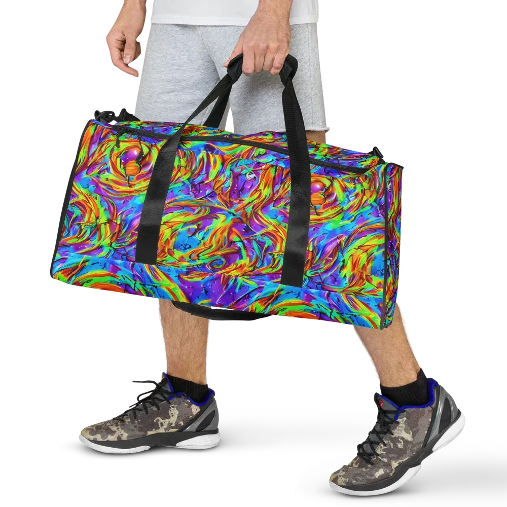 Prismquake on Duffle Bag — Front