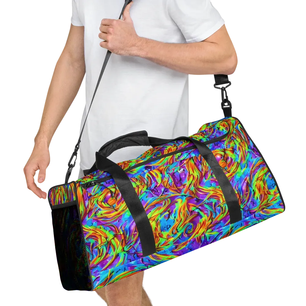 Prismquake on Duffle Bag — Right Front