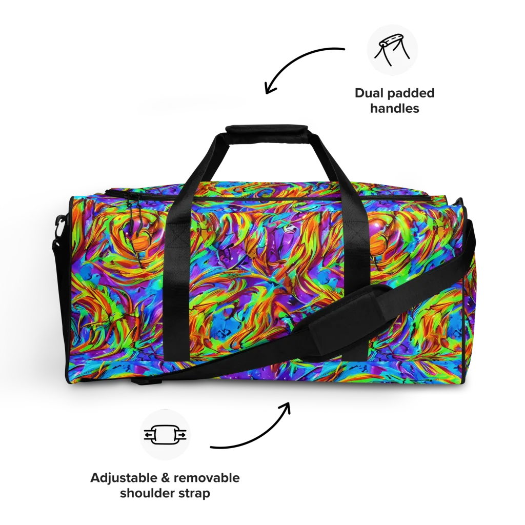 Prismquake on Duffle Bag — Front