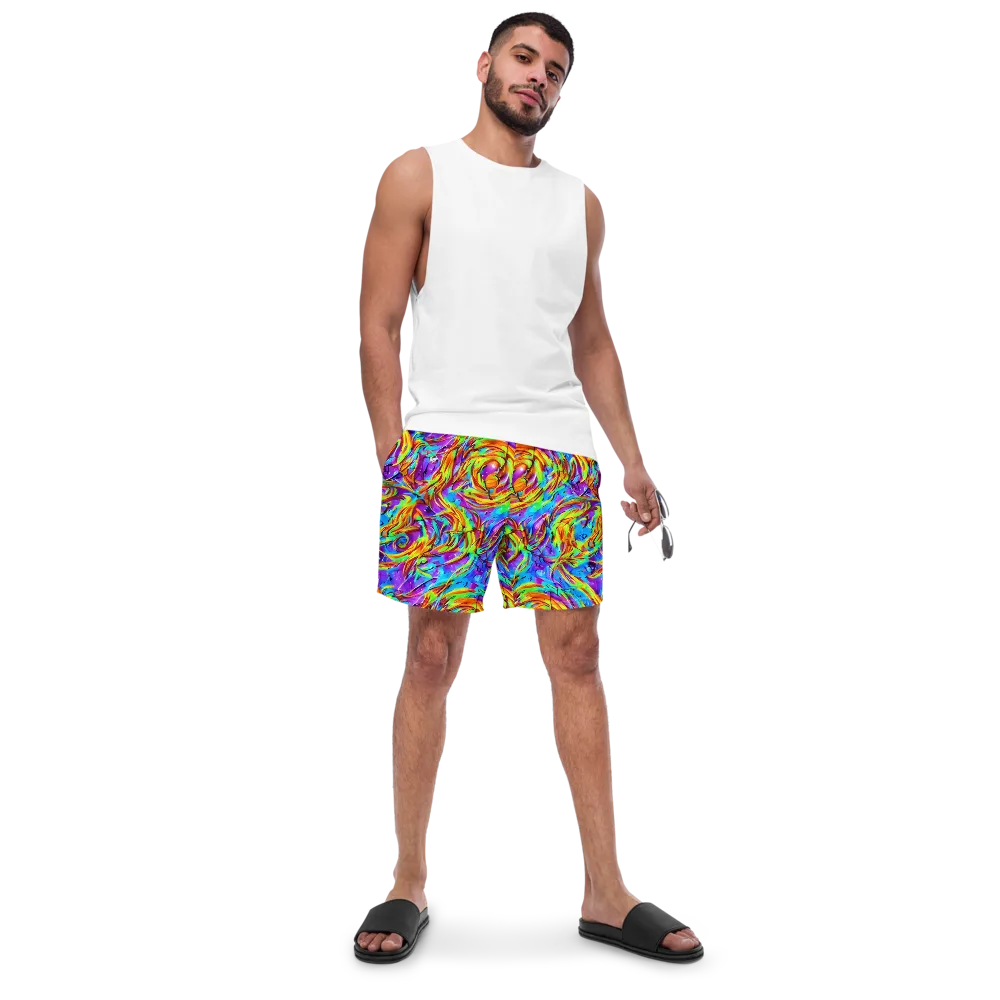 Prismquake on Swim Trunks — Front