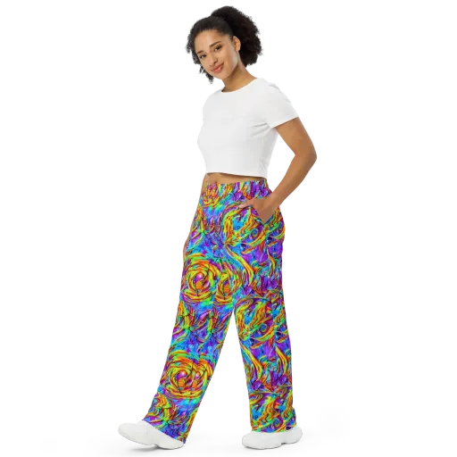 Prismquake on a Wide-Leg Pants