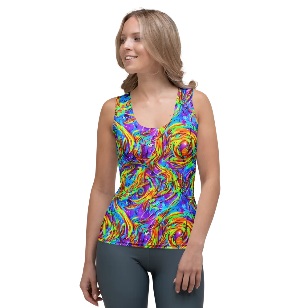 Prismquake on Women's Tank Top — Front